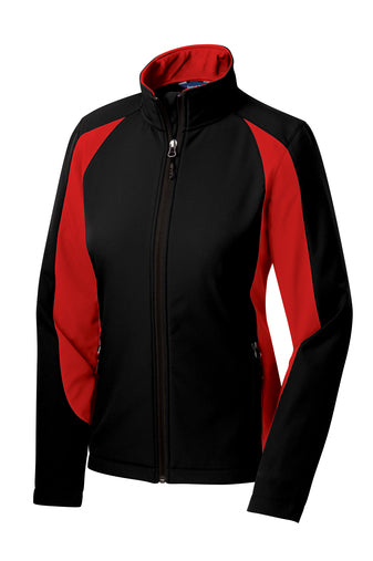 Sport-Tek® Ladies Colorblock Soft Shell Jacket - KYEP