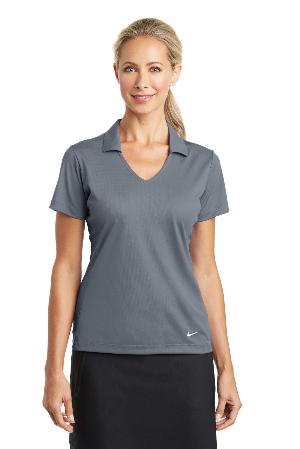 BGR - Nike Ladies Dri-FIT Vertical Mesh Polo. 637165