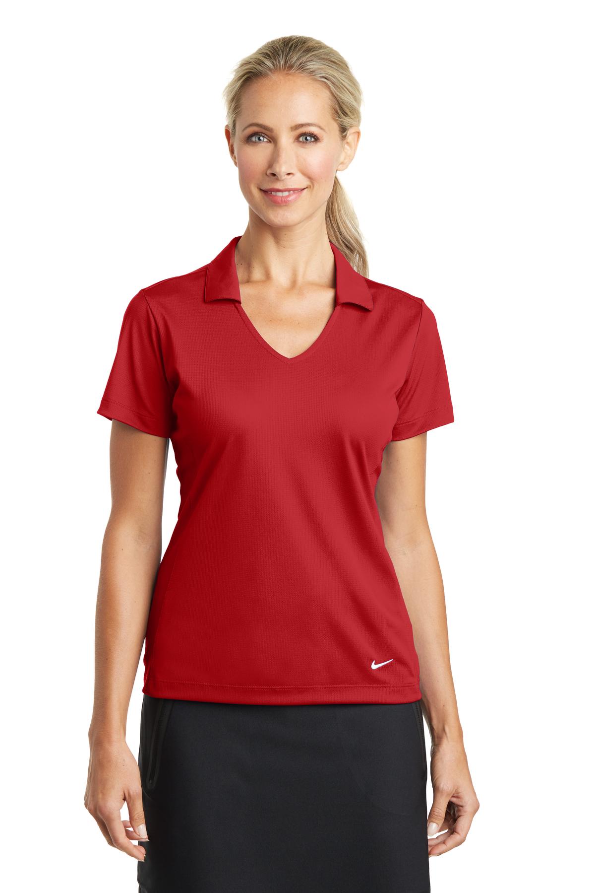 BGR - Nike Ladies Dri-FIT Vertical Mesh Polo. 637165