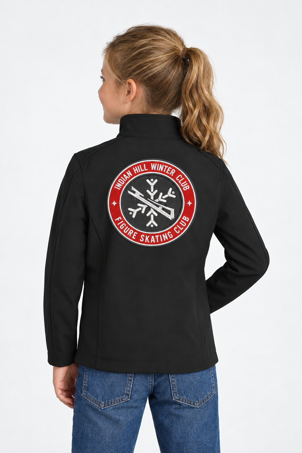 Indian Hill Winter Club Figure Skating Custom Soft Shell Jacket - Youth
