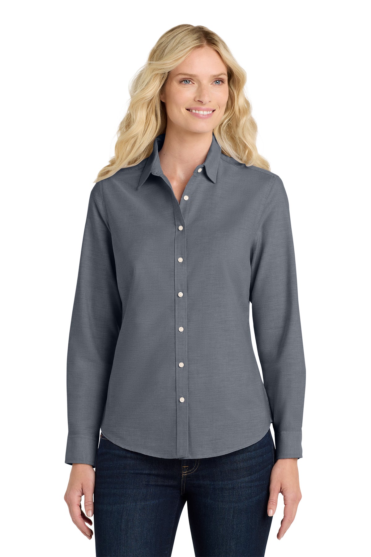 Port Authority Women's SuperPro Oxford Shirt | L658
