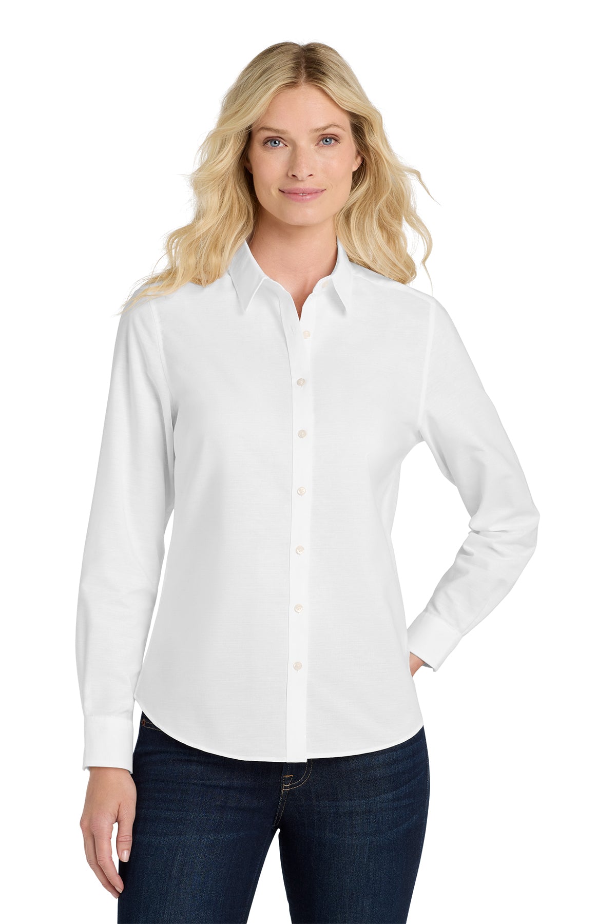 Port Authority Women's SuperPro Oxford Shirt | L658