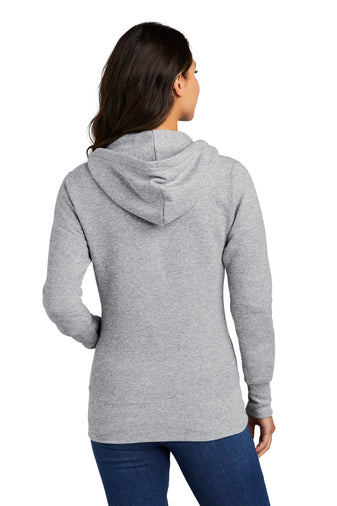 Port & Company Ladies Core Fleece Full-Zip Hooded Sweatshirt - KYEP