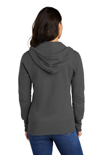 Port & Company Ladies Core Fleece Full-Zip Hooded Sweatshirt - KYEP