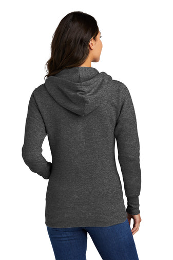 Port & Company Ladies Core Fleece Full-Zip Hooded Sweatshirt - KYEP