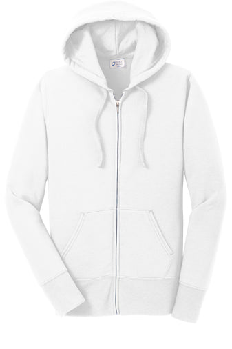 Port & Company Ladies Core Fleece Full-Zip Hooded Sweatshirt - KYEP