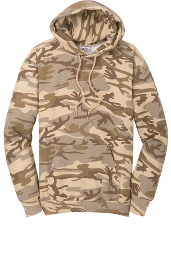 Port & Company® Core Fleece Camo Pullover Hooded Sweatshirt - KYEP