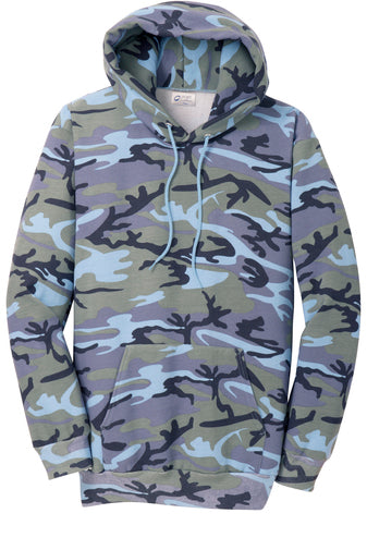 Port & Company® Core Fleece Camo Pullover Hooded Sweatshirt - KYEP