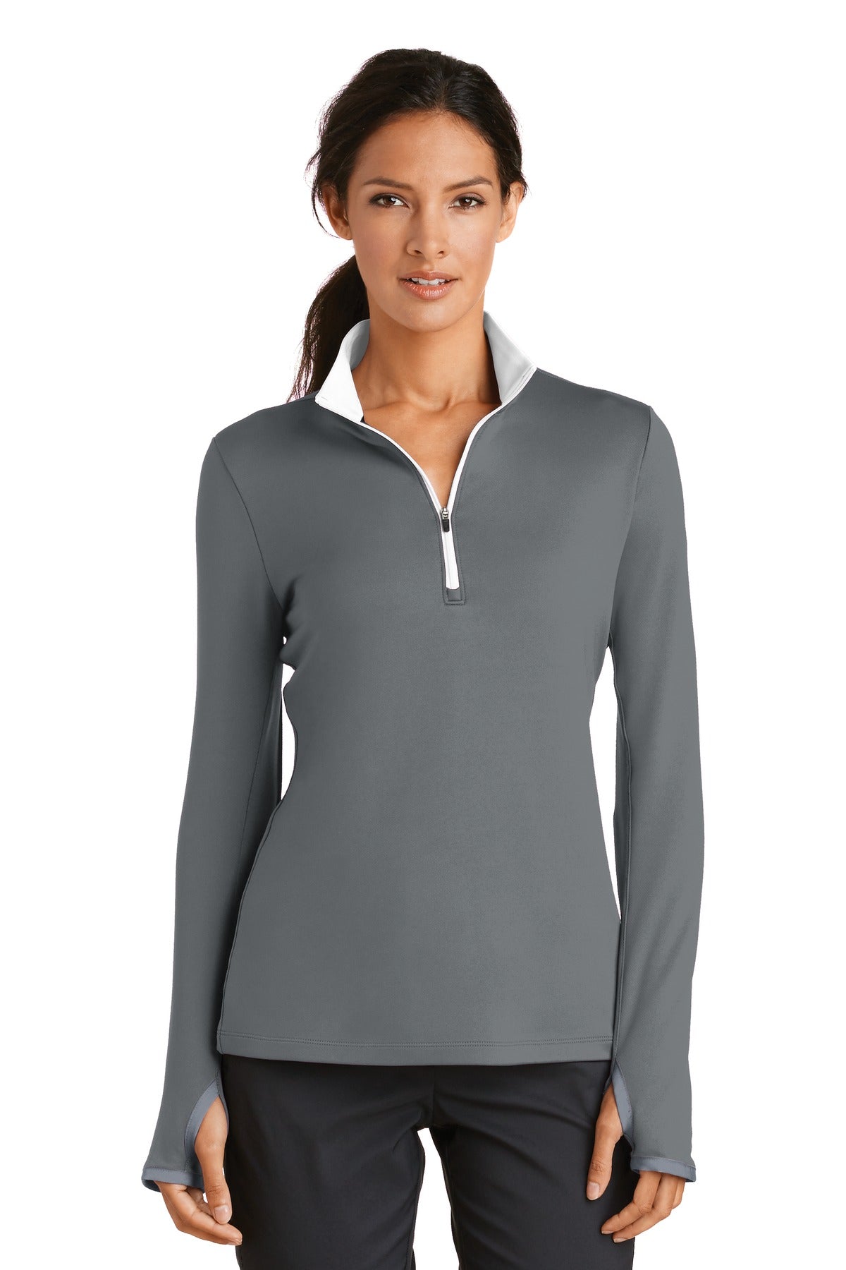 BGR - Nike Ladies Dri-FIT Stretch 1/2-Zip Cover-Up. 779796