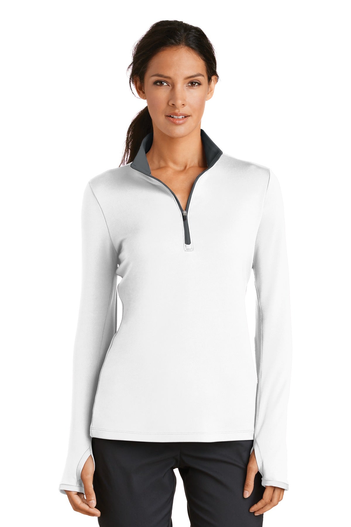 BGR - Nike Ladies Dri-FIT Stretch 1/2-Zip Cover-Up. 779796