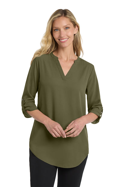 Port Authority Women's 3/4-Sleeve Tunic Blouse | LW701