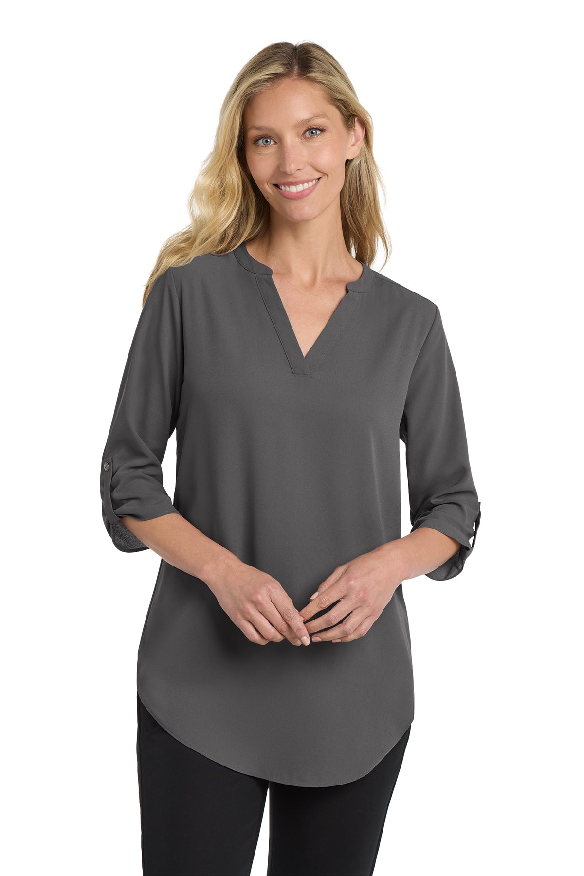 Port Authority Women's 3/4-Sleeve Tunic Blouse | LW701