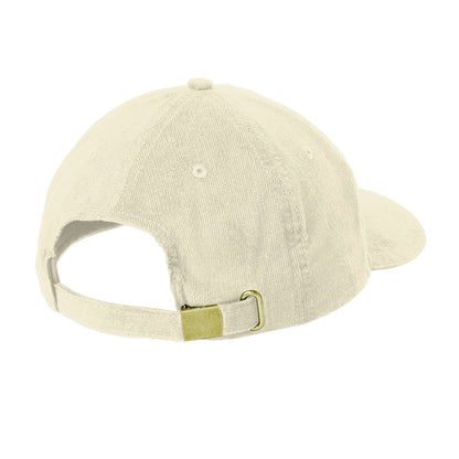 Extra Salty - Light Corduroy Dad Cap - SunDried Solo Cup Red