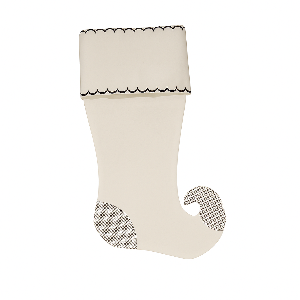 Create-Your-Own Cozy Holiday Stocking - Custom Embroidery