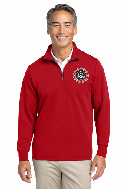 Indian Hill Winter Club Figure Skating Brooks Brothers® Double-Knit 1/4-Zip