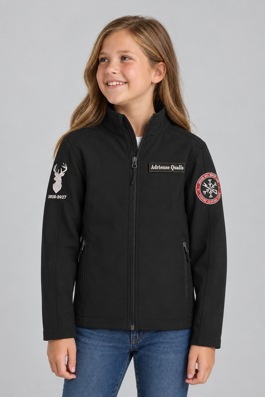 Indian Hill Winter Club Figure Skating Custom Soft Shell Jacket - Youth