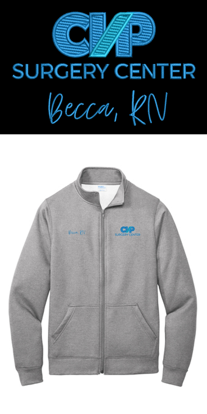 CVP - Port & Company ® Core Fleece Cadet Full-Zip Sweatshirt