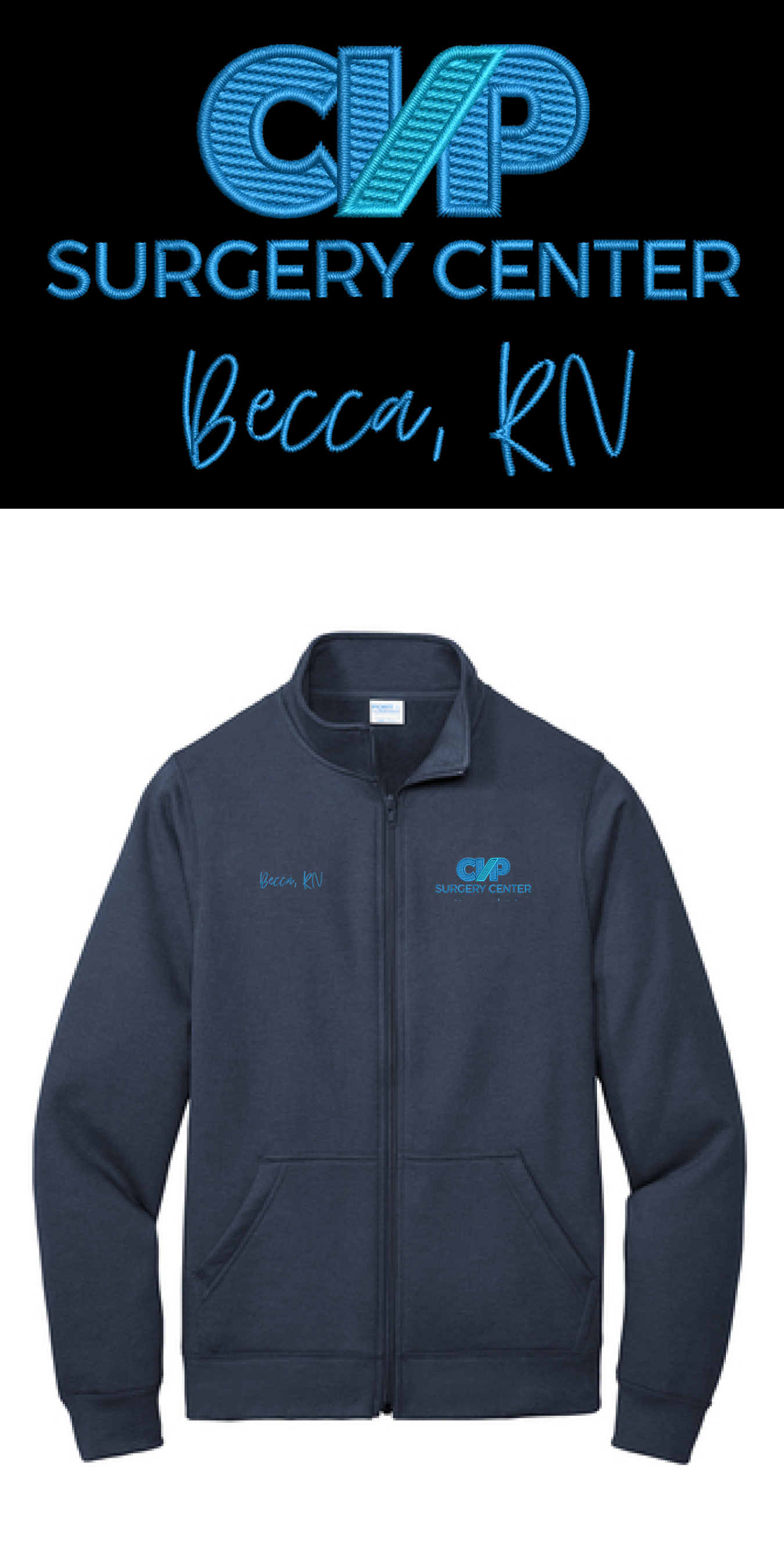 CVP - Port & Company ® Core Fleece Cadet Full-Zip Sweatshirt