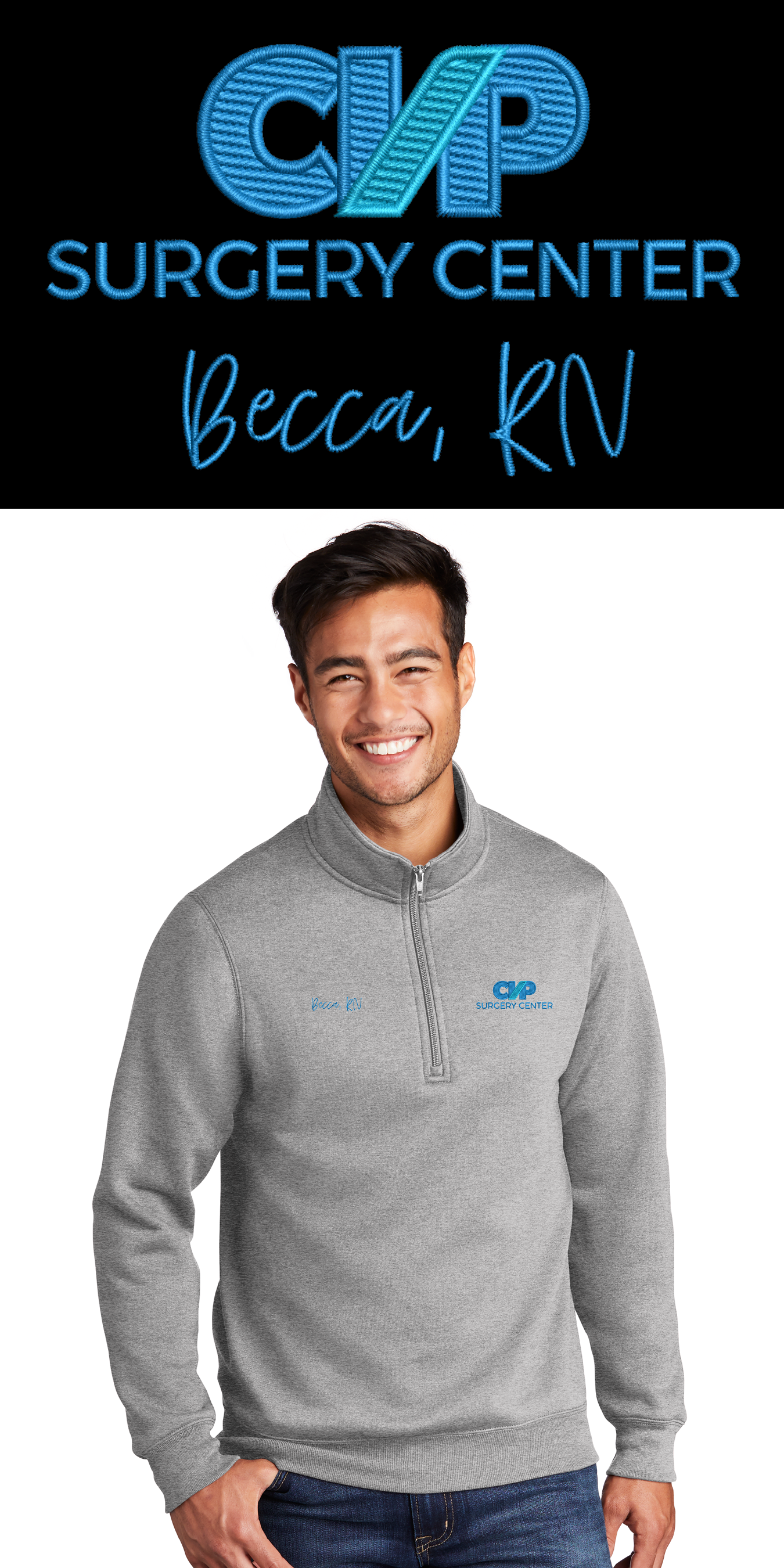 CVP - Port & Company ® Core Fleece 1/4-Zip Pullover Sweatshirt