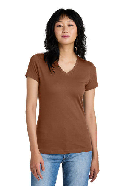 District - Women's Perfect Weight V-Neck Tee. DM1170L