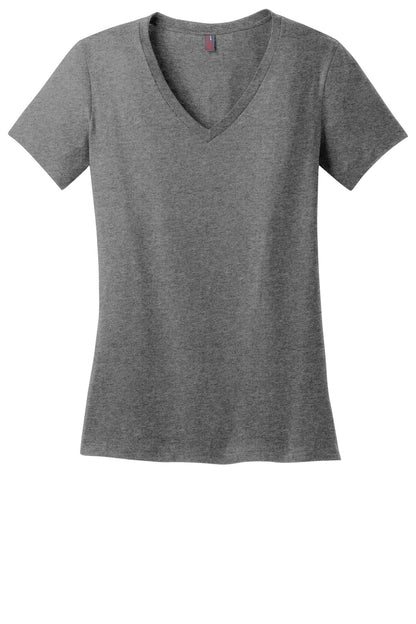 District - Women's Perfect Weight V-Neck Tee. DM1170L