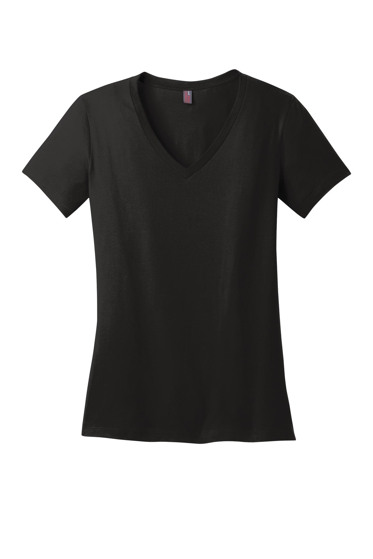 District - Women's Perfect Weight V-Neck Tee. DM1170L