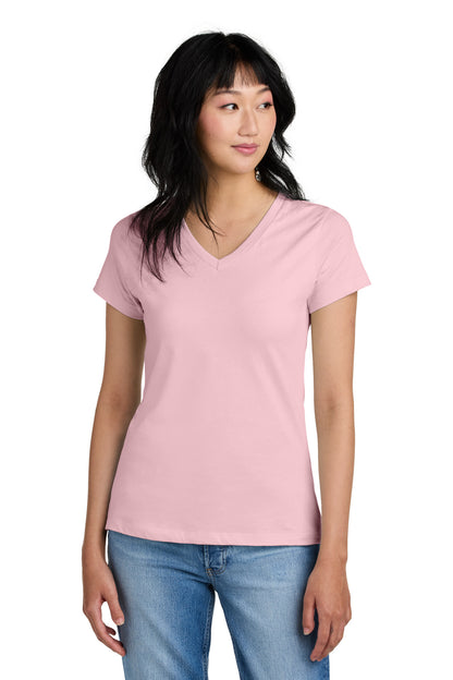 District - Women's Perfect Weight V-Neck Tee. DM1170L