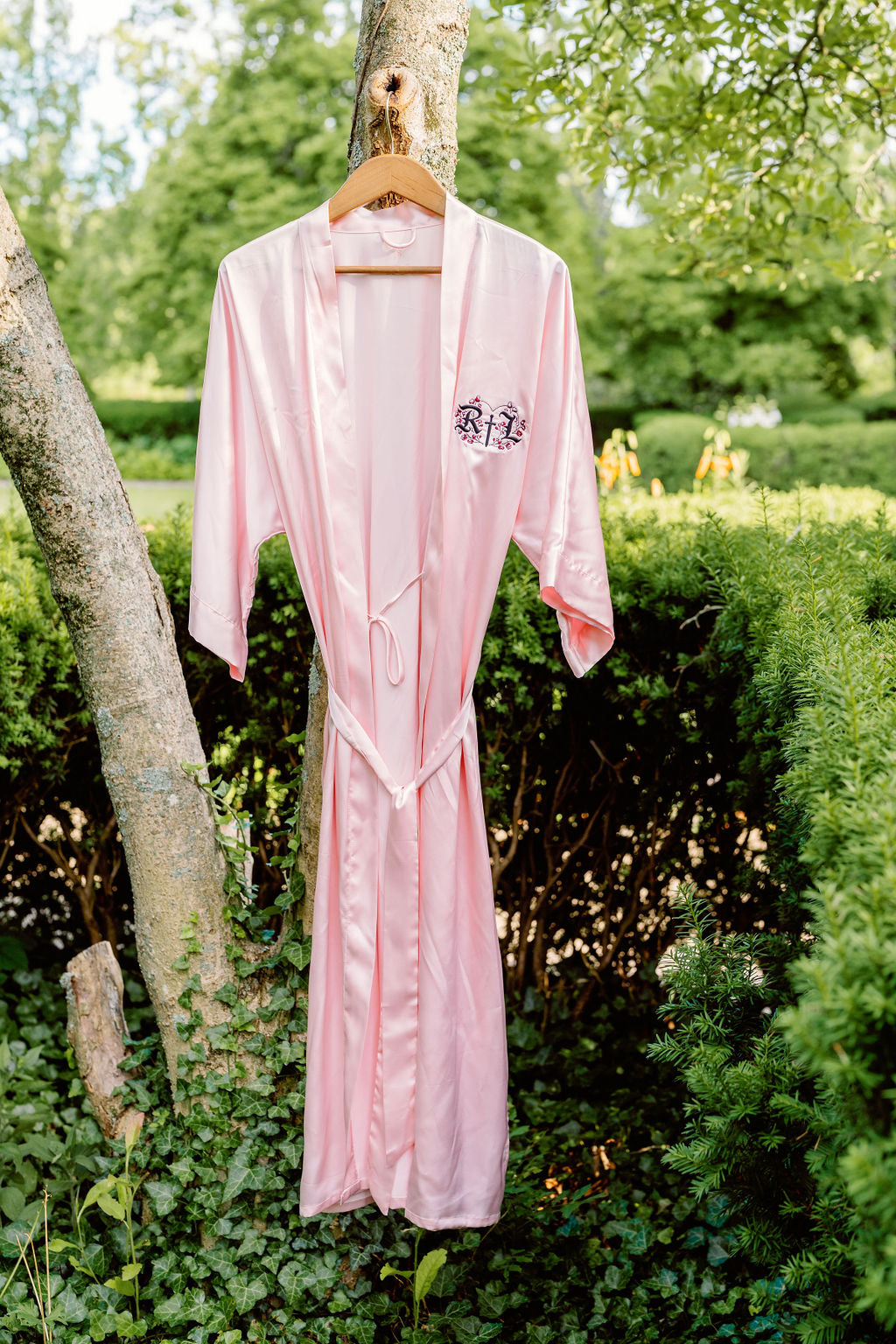 Long Kimono Satin Robe