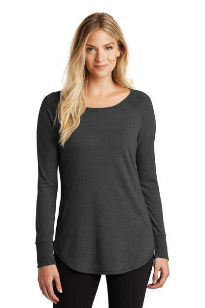 District  Women's Perfect Tri  Long Sleeve Tunic Tee. DT132L