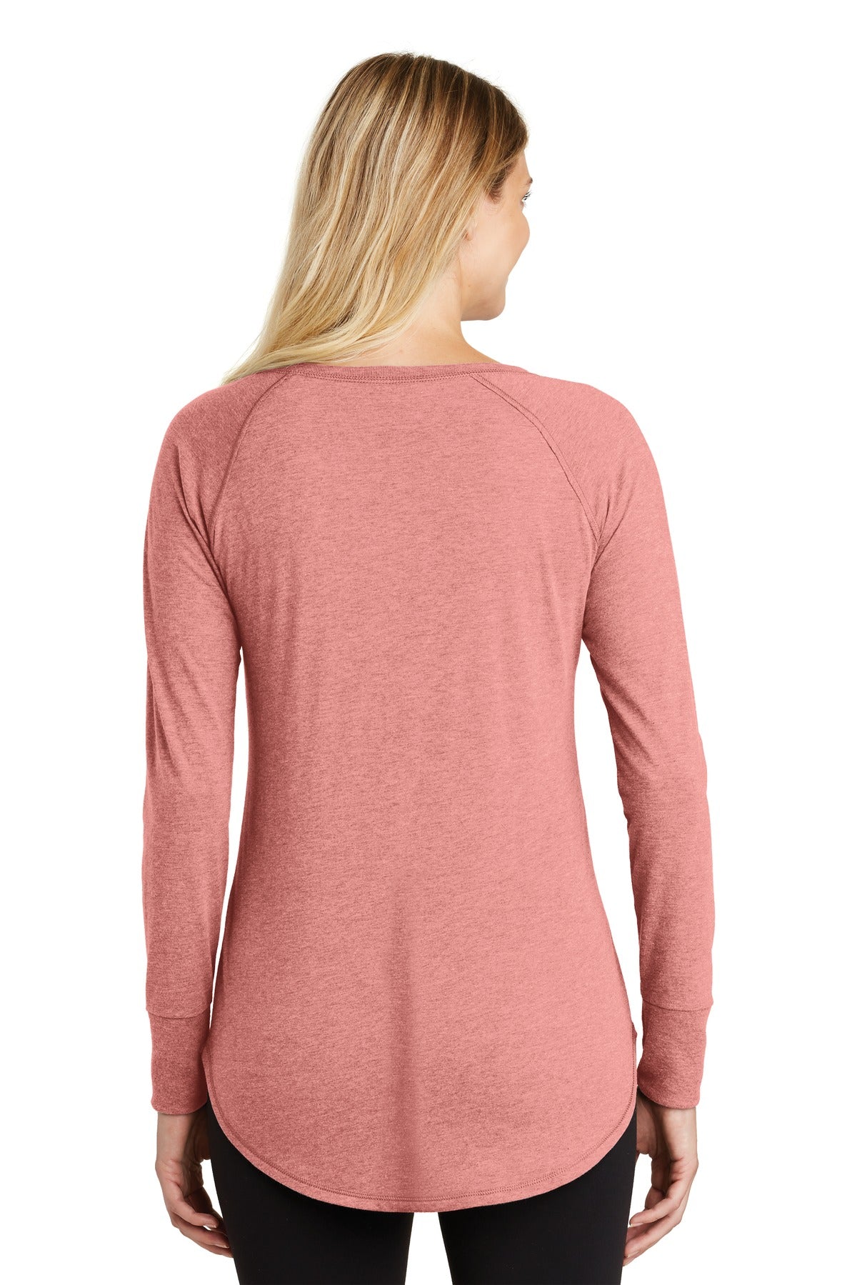 District  Women's Perfect Tri  Long Sleeve Tunic Tee. DT132L