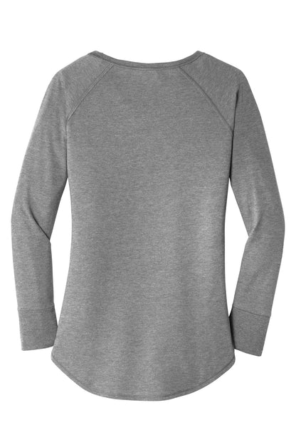 District  Women's Perfect Tri  Long Sleeve Tunic Tee. DT132L