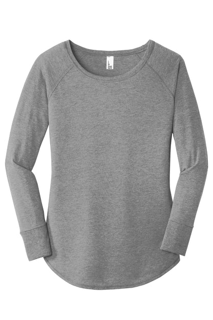 District  Women's Perfect Tri  Long Sleeve Tunic Tee. DT132L