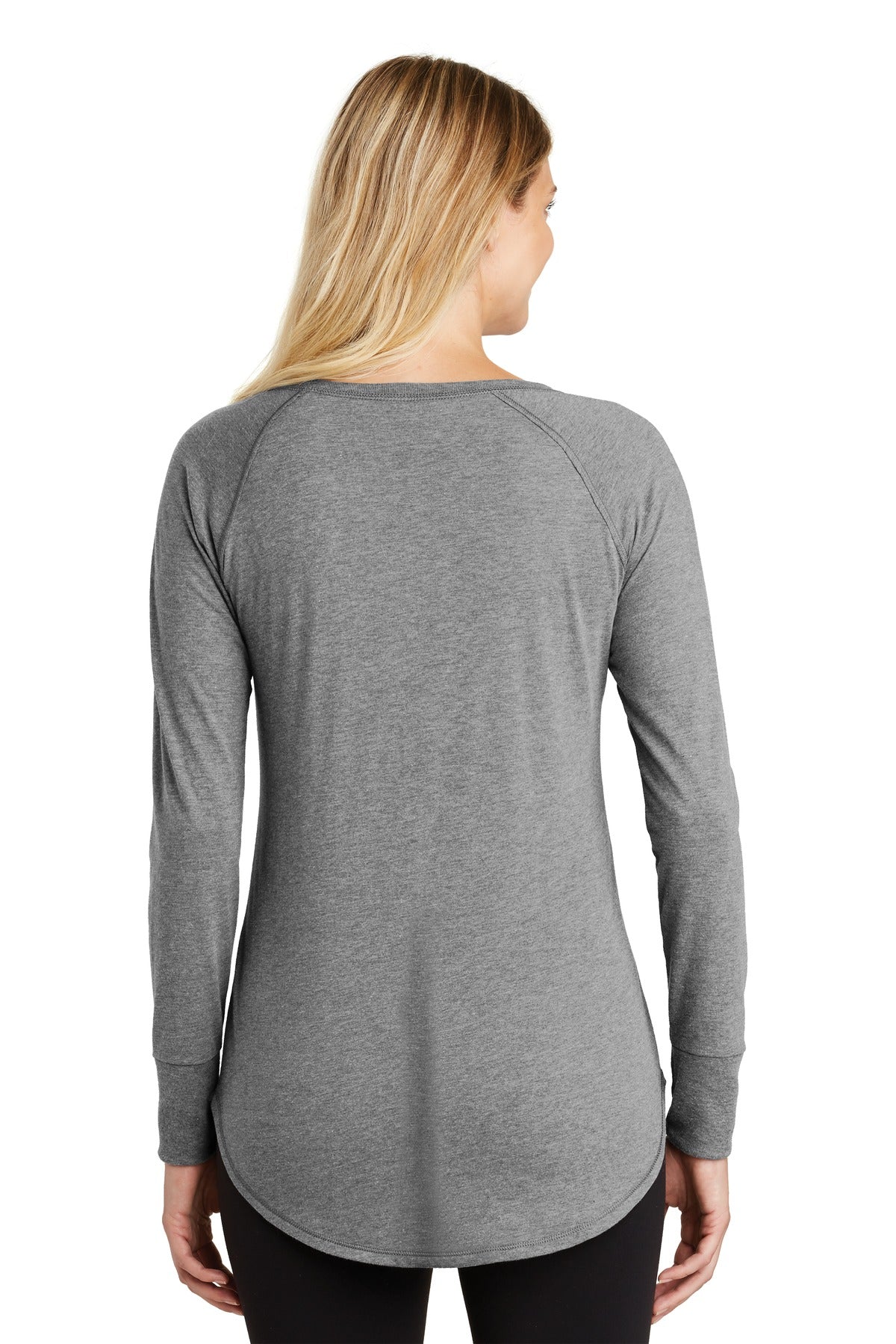 District  Women's Perfect Tri  Long Sleeve Tunic Tee. DT132L