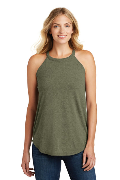 District   Women's Perfect Tri  Rocker Tank - BEYOUTIFUL - DT137L