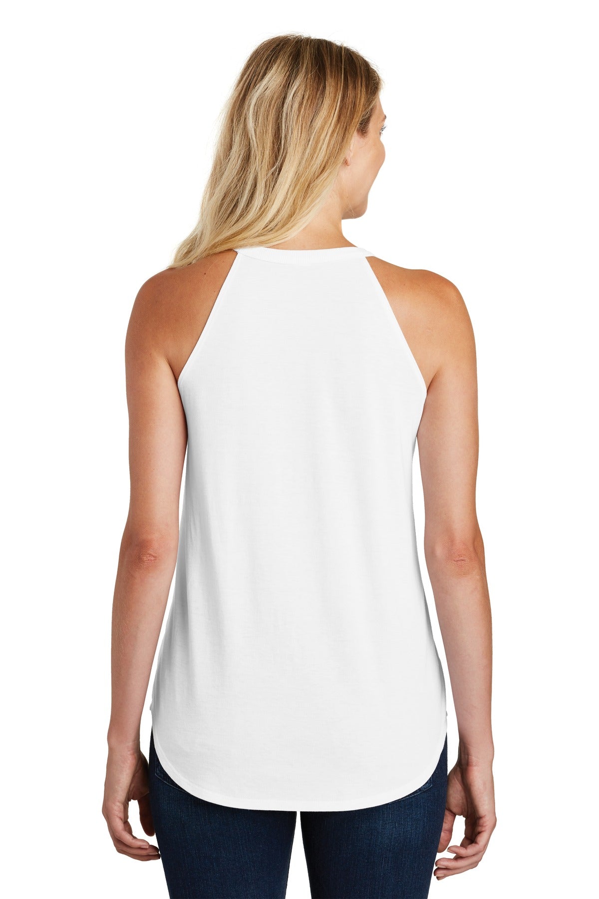 District   Women's Perfect Tri  Rocker Tank - BEYOUTIFUL - DT137L