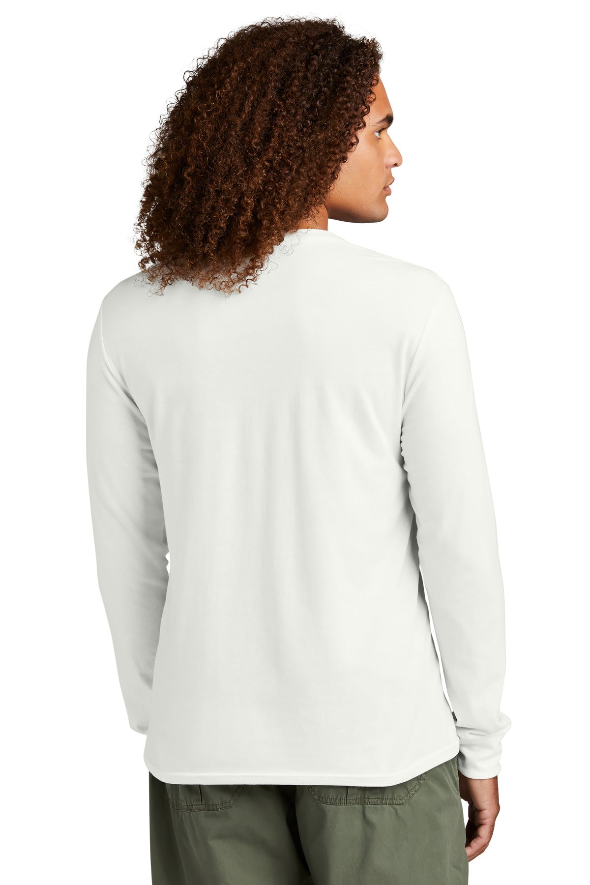 District Perfect Tri Long Sleeve Henley DT145