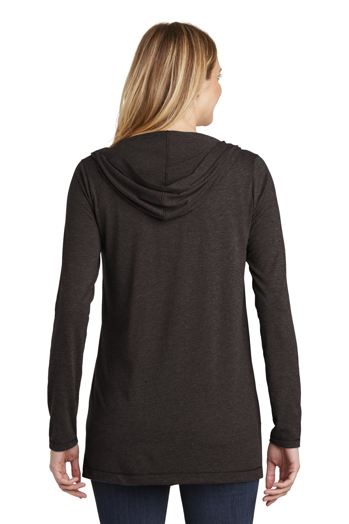 District  Women's Perfect Tri  Hooded Cardigan. DT156