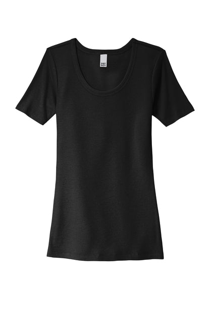 District Women's V.I.T.Rib Scoop Neck Tee DT6020