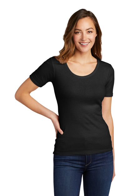 District Women's V.I.T.Rib Scoop Neck Tee DT6020