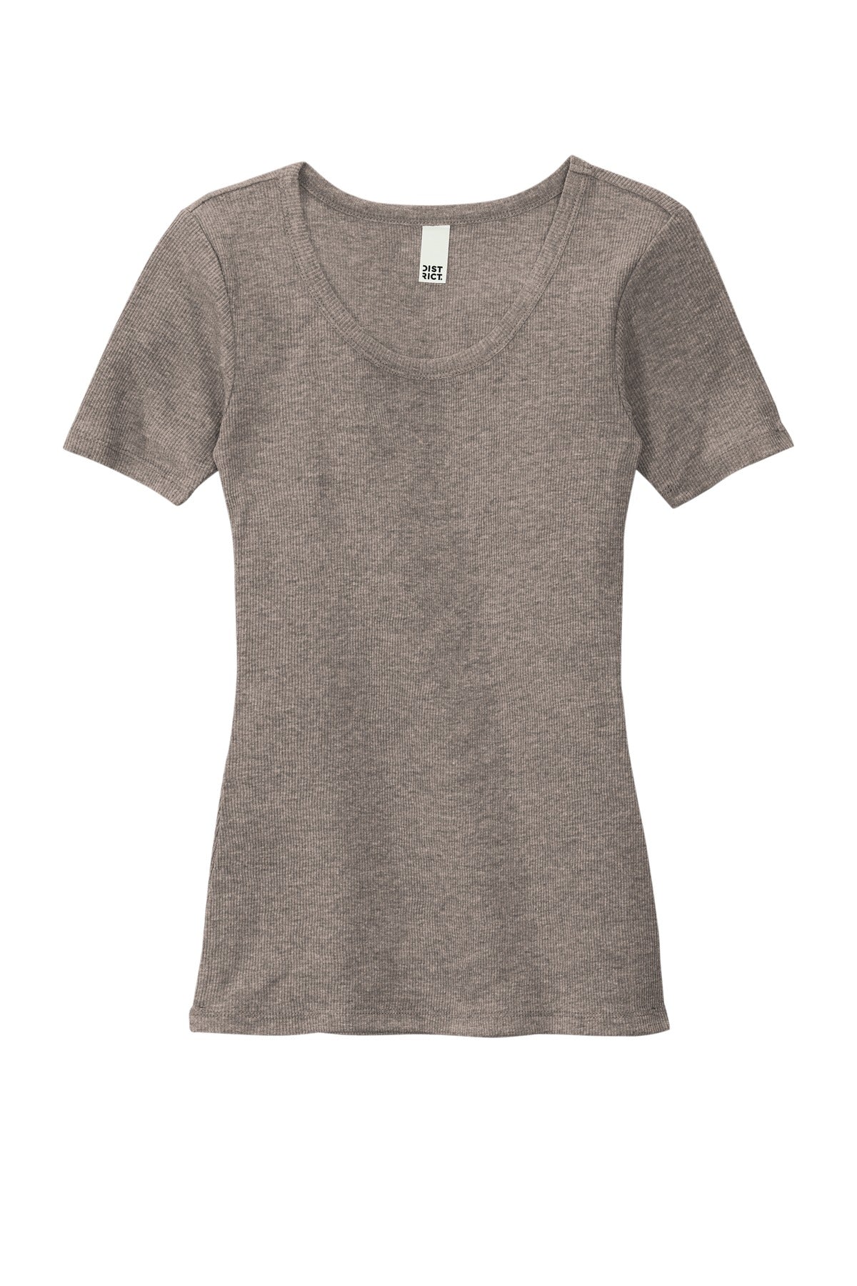 District Women's V.I.T.Rib Scoop Neck Tee DT6020