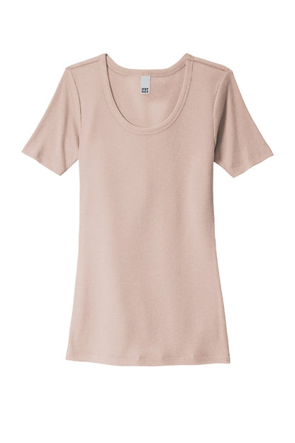 District Women's V.I.T.Rib Scoop Neck Tee DT6020