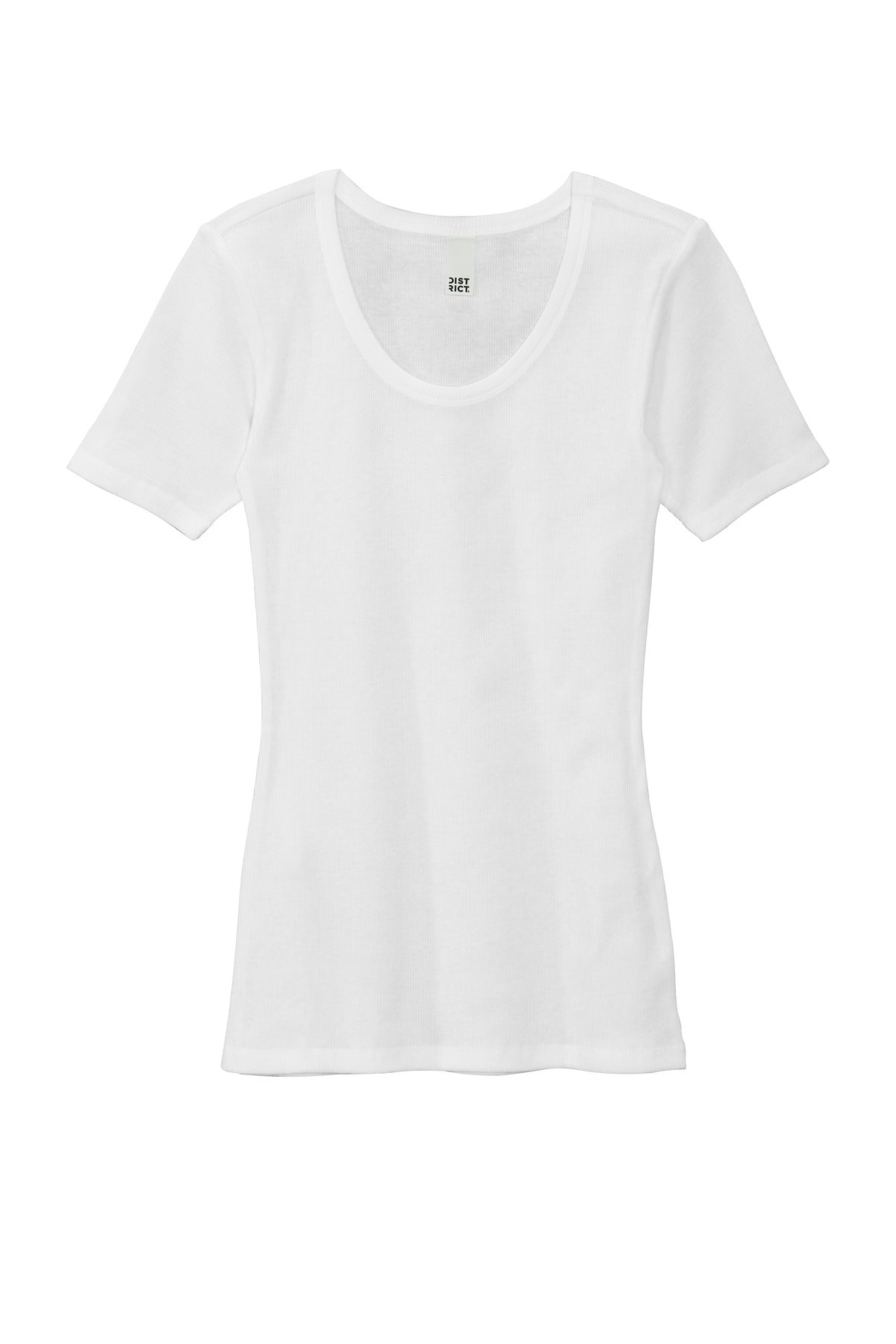 District Women's V.I.T.Rib Scoop Neck Tee DT6020