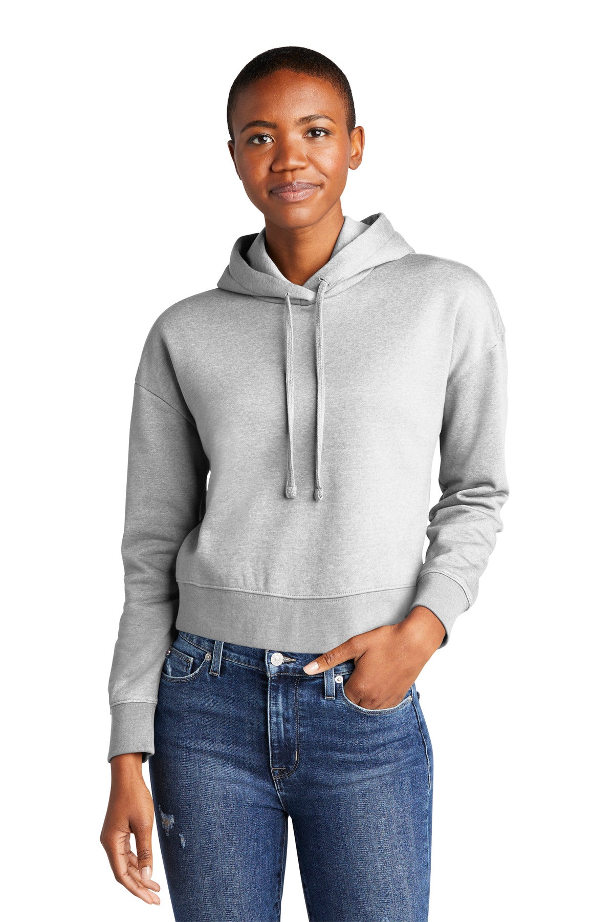 District Women's V.I.T. Fleece Hoodie - BEYOUTIFUL - DT6101