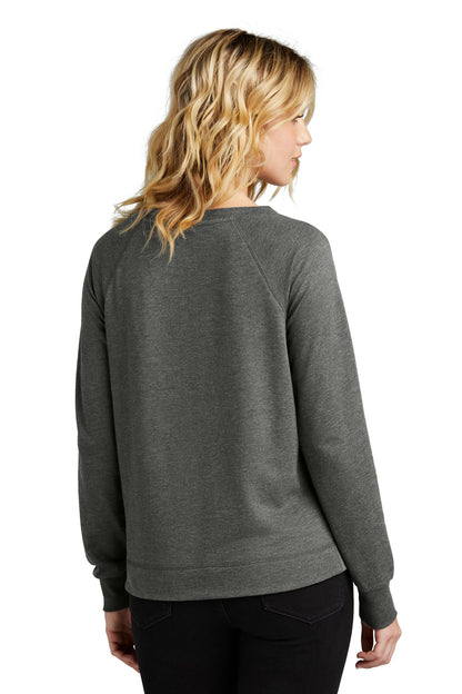 District Women's Featherweight French Terry Long Sleeve Crewneck DT672