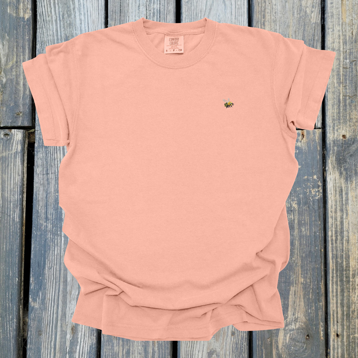 FuzzyBabyBee -  COMFORT COLORS  Heavyweight Ring Spun Tee. 1717