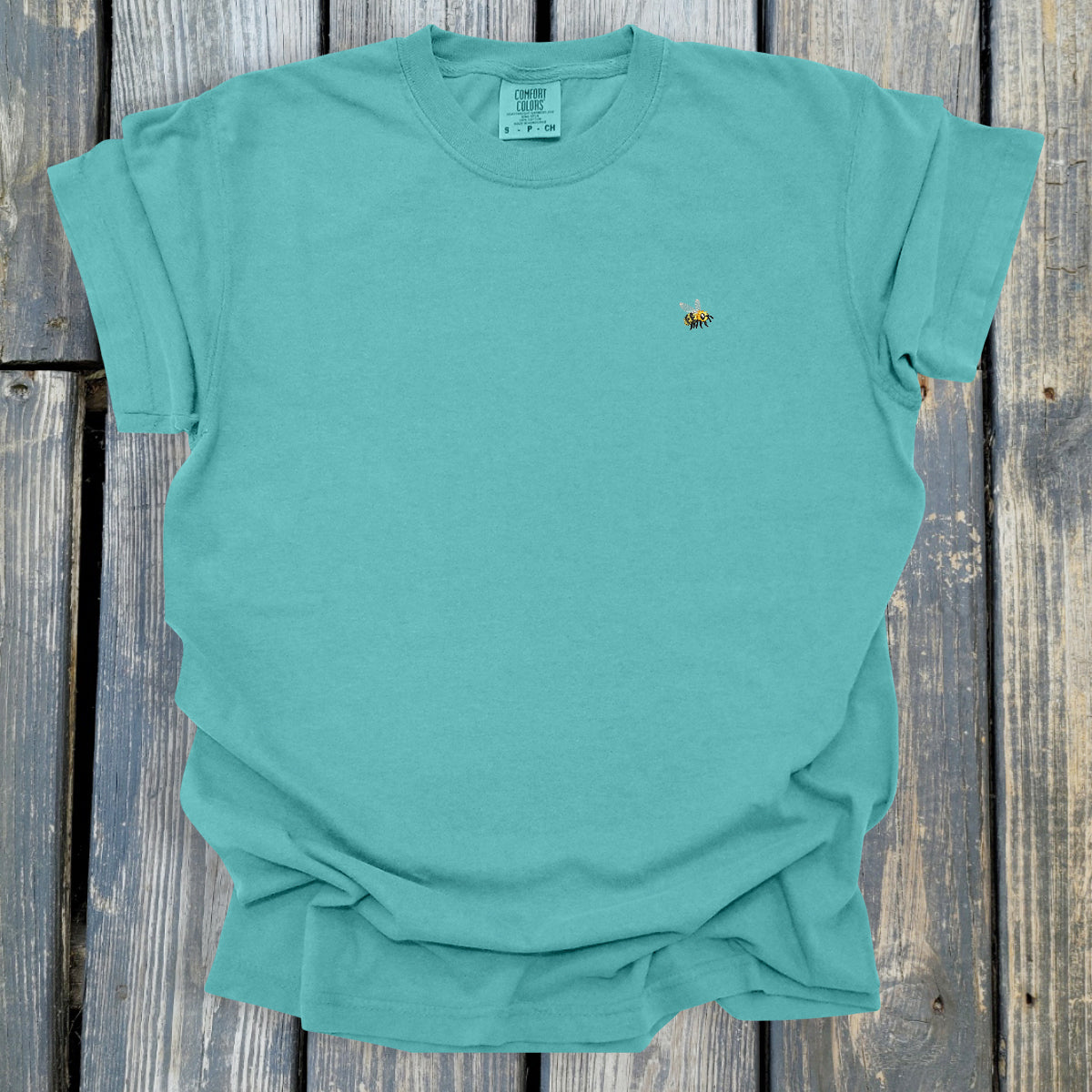 FuzzyBabyBee -  COMFORT COLORS  Heavyweight Ring Spun Tee. 1717