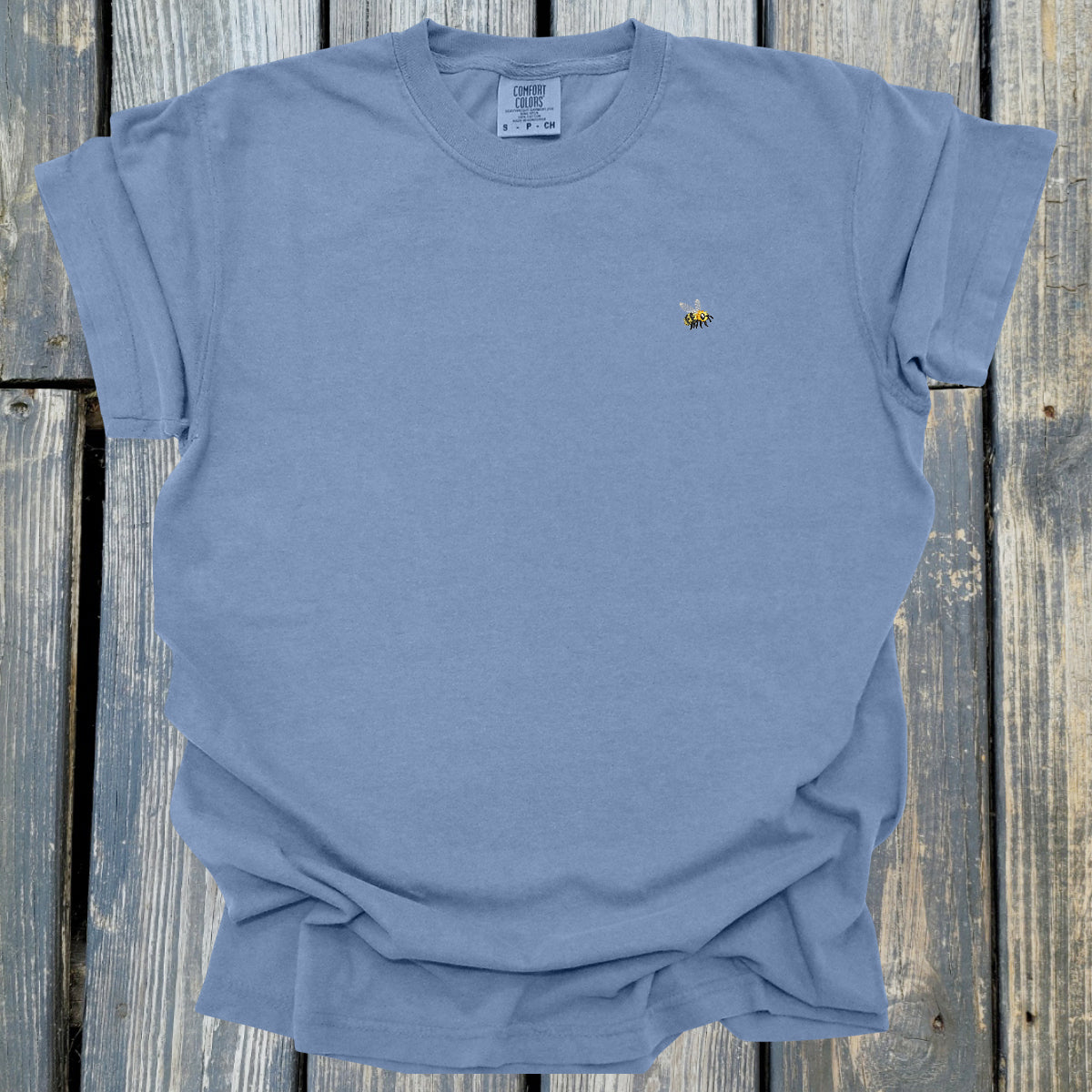 FuzzyBabyBee -  COMFORT COLORS  Heavyweight Ring Spun Tee. 1717