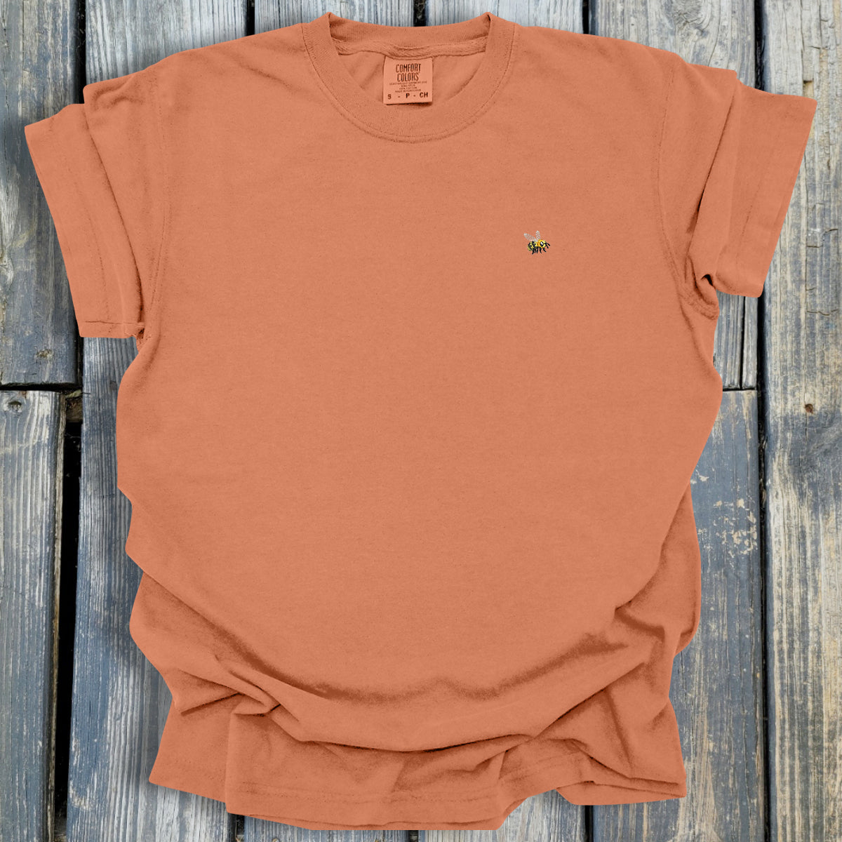 FuzzyBabyBee -  COMFORT COLORS  Heavyweight Ring Spun Tee. 1717