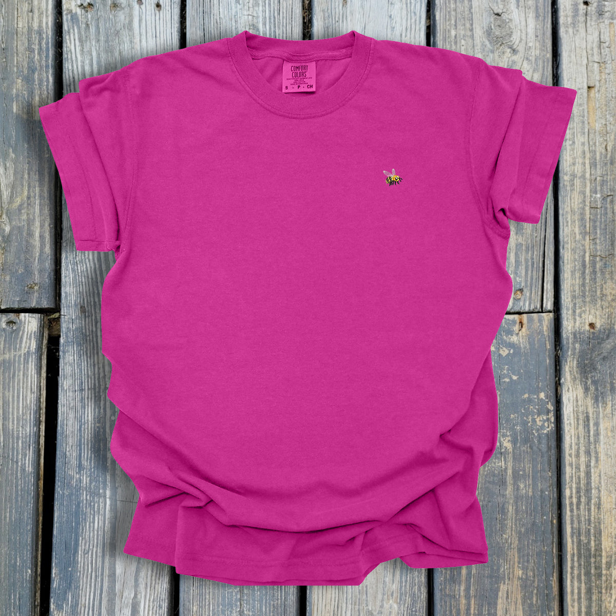 FuzzyBabyBee -  COMFORT COLORS  Heavyweight Ring Spun Tee. 1717