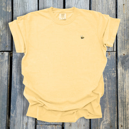 FuzzyBabyBee -  COMFORT COLORS  Heavyweight Ring Spun Tee. 1717